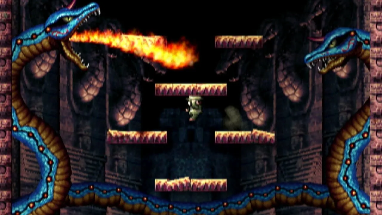 La-Mulana gameplay on PlayStation Vita