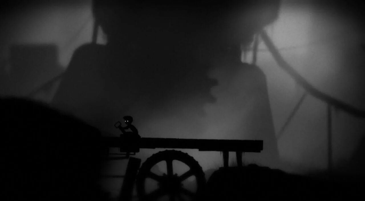 Limbo gameplay on PlayStation Vita