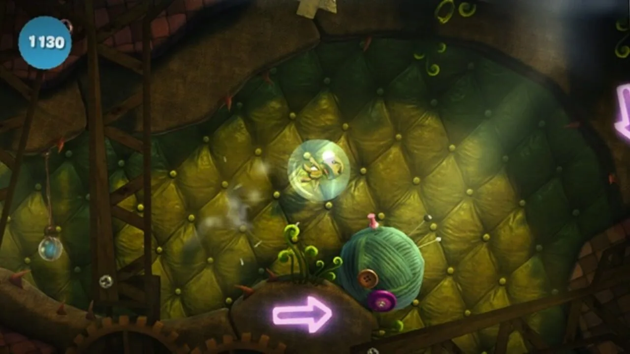 LittleBigPlanet PS Vita gameplay on PlayStation Vita