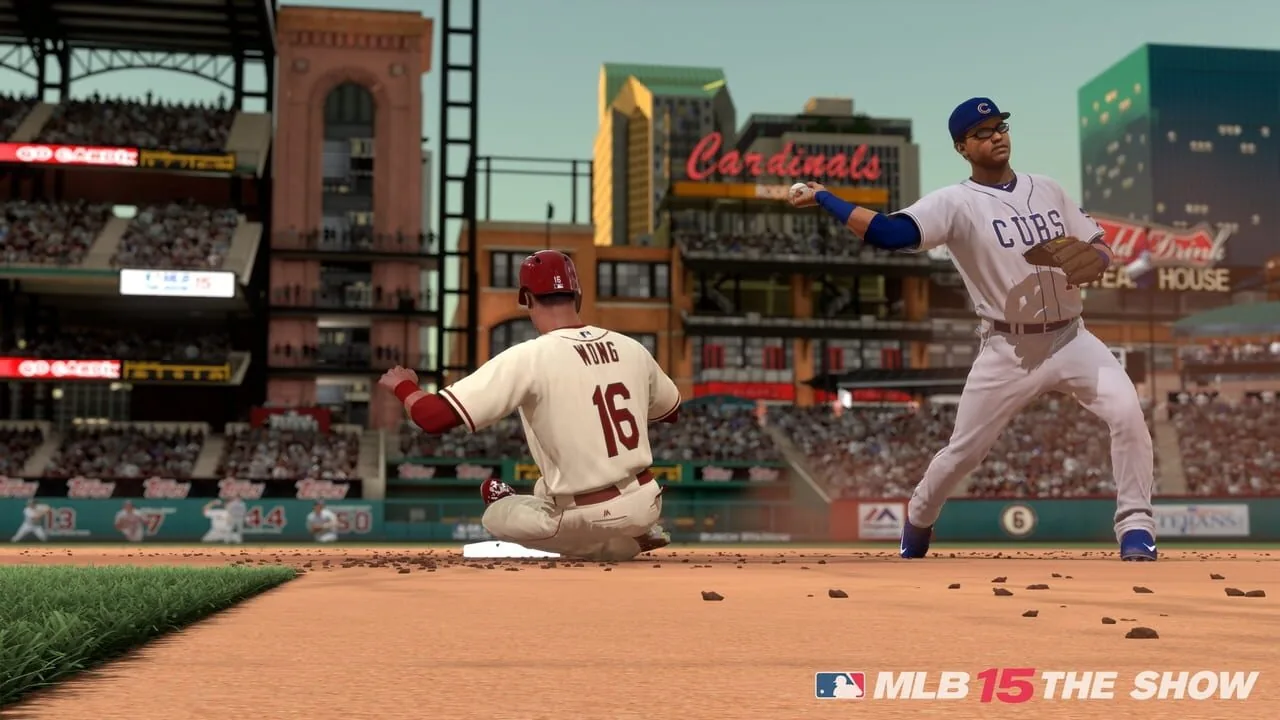 MLB 15: The Show gameplay on PlayStation Vita