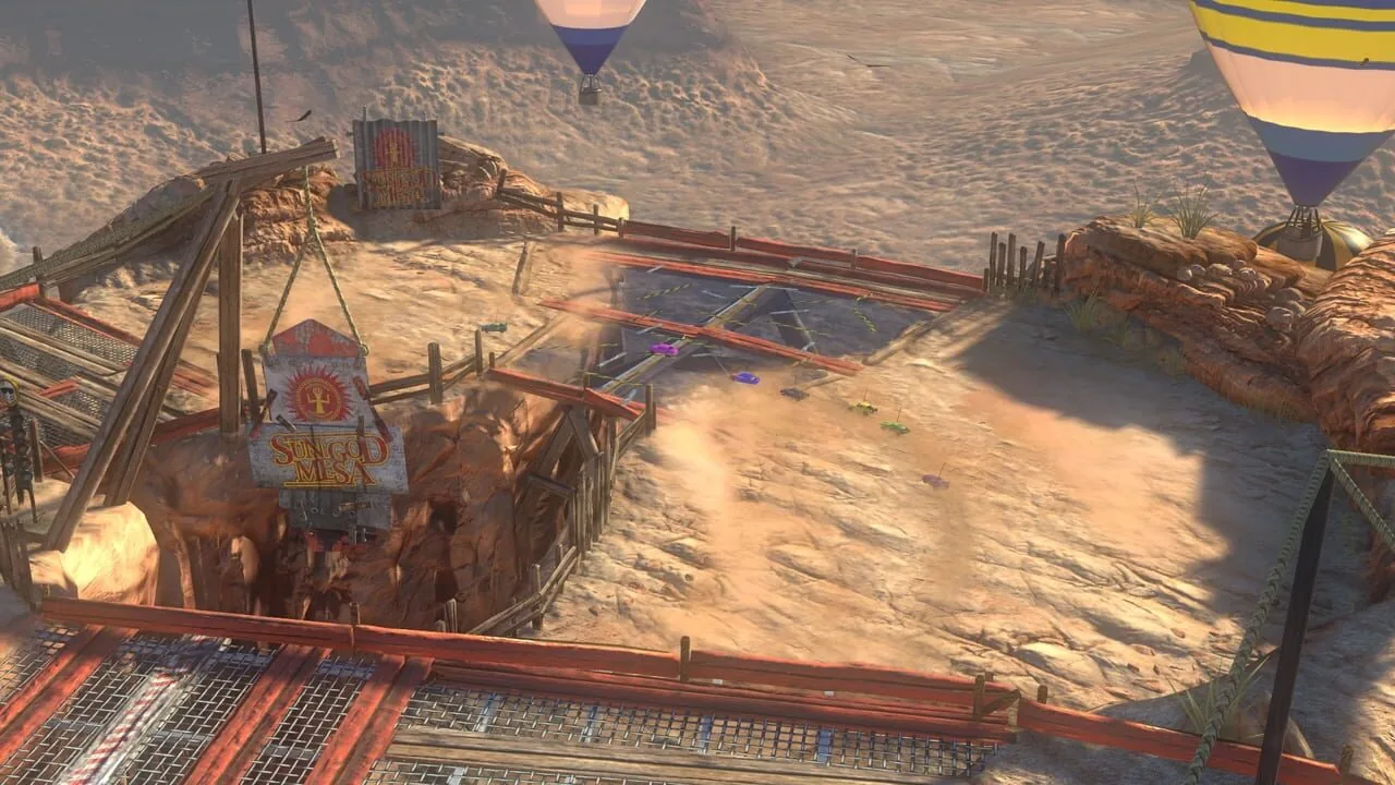MotorStorm: RC gameplay on PlayStation Vita