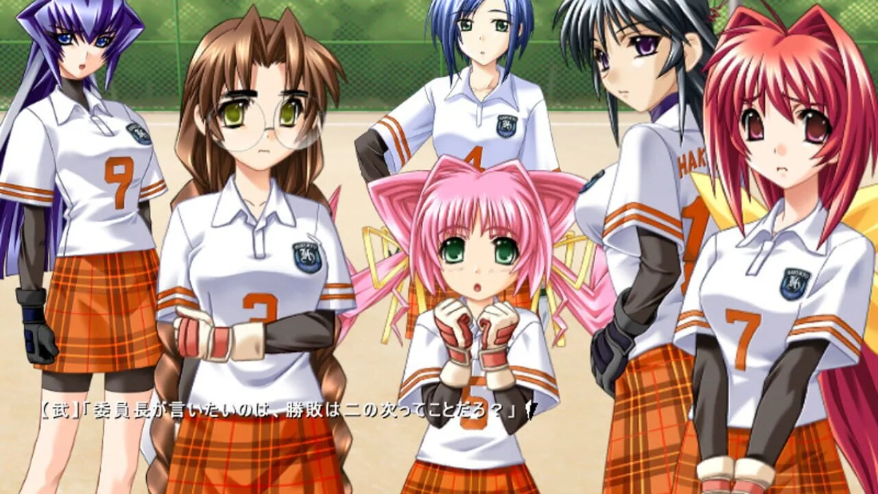 Muv-Luv gameplay on PlayStation Vita