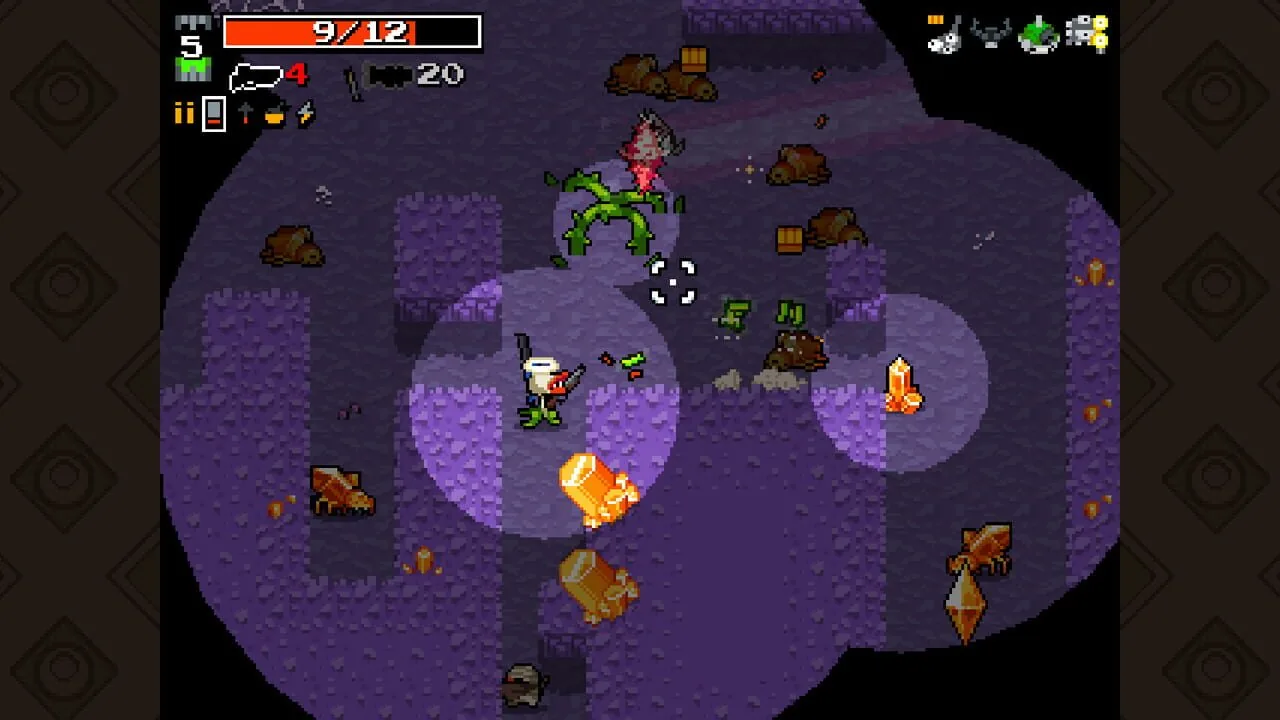 Nuclear Throne gameplay on PlayStation Vita