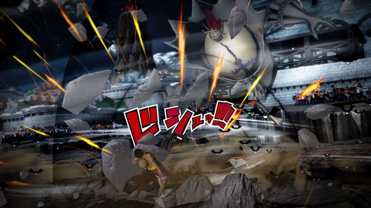 One Piece: Burning Blood gameplay on PlayStation Vita