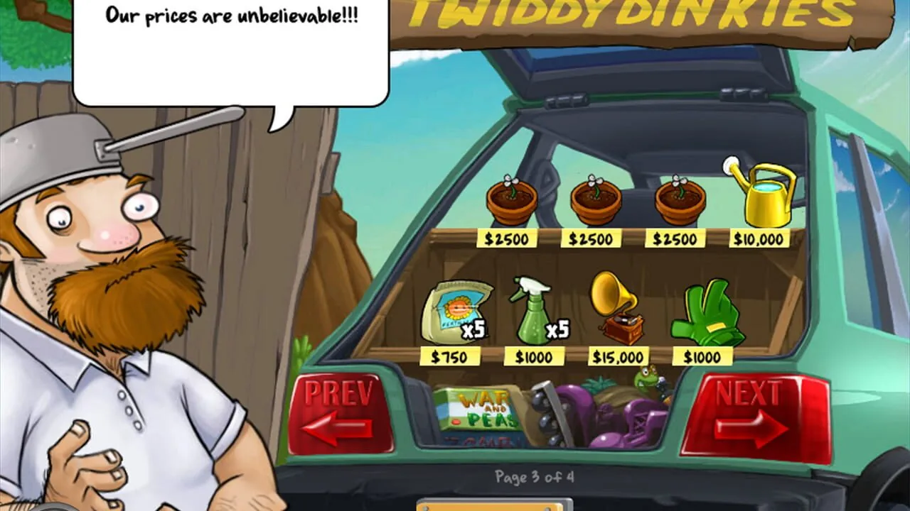 Plants vs. Zombies gameplay on PlayStation Vita