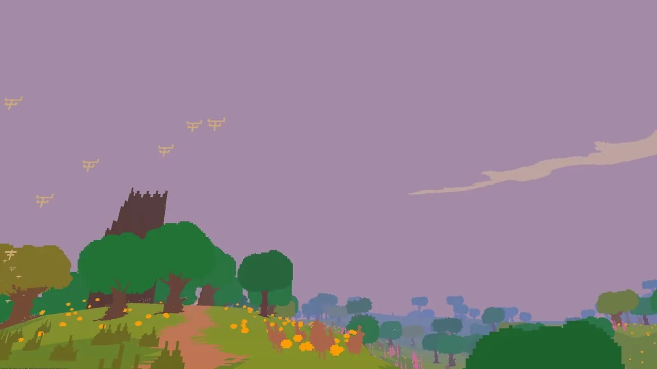 Proteus gameplay on PlayStation Vita