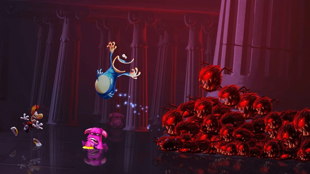 Rayman Legends gameplay on PlayStation Vita