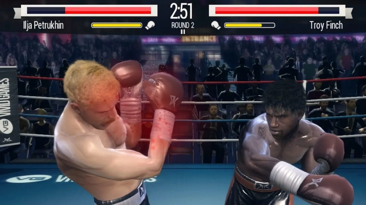 Real Boxing gameplay on PlayStation Vita