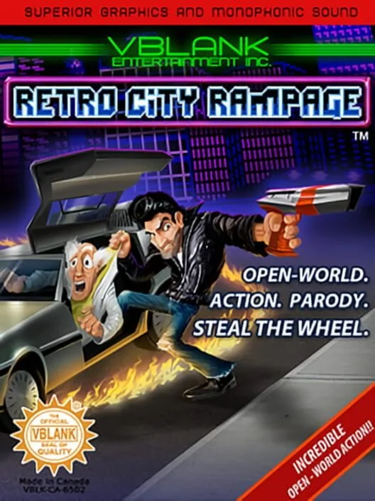 Retro City Rampage box art