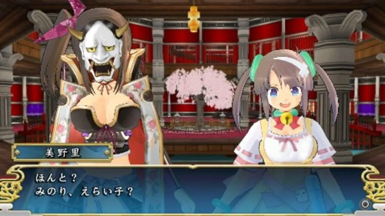 Senran Kagura: Shinovi Versus gameplay on PlayStation Vita