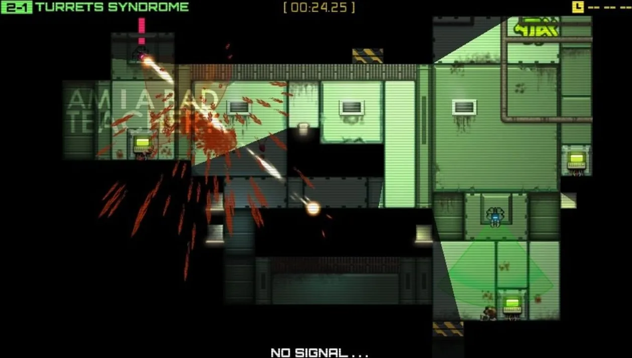 Stealth Inc: A Clone in the Dark gameplay on PlayStation Vita