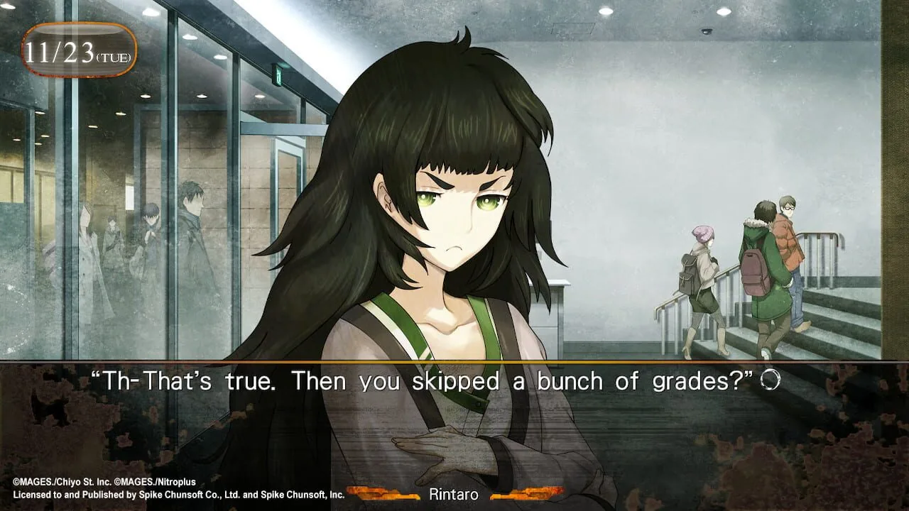 Steins;Gate 0 gameplay on PlayStation Vita