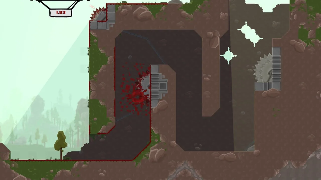 Super Meat Boy gameplay on PlayStation Vita