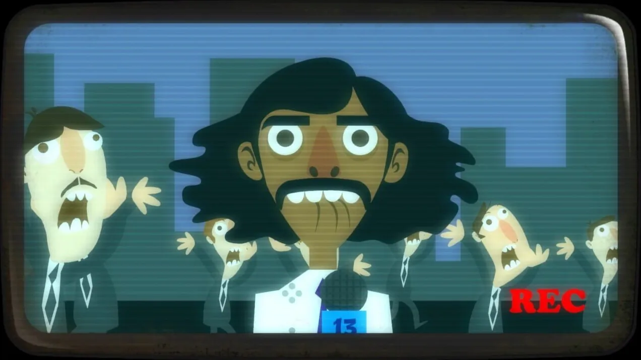 Tales from Space: Mutant Blobs Attack gameplay on PlayStation Vita