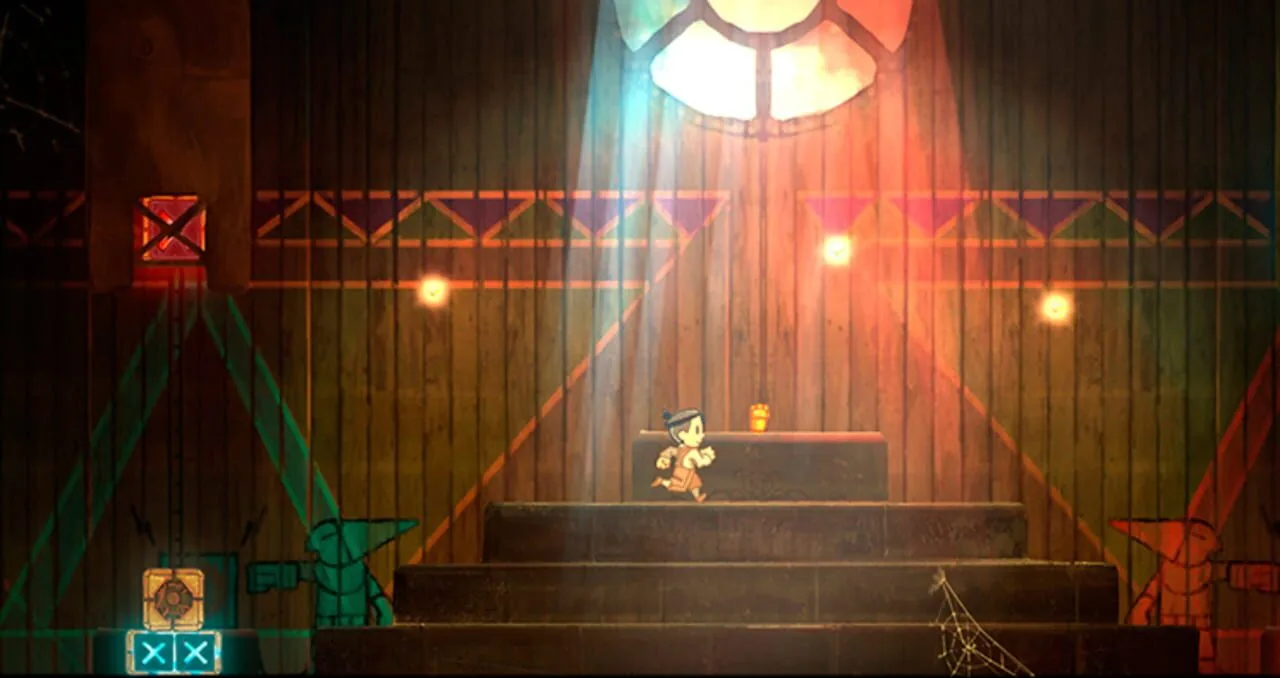 Teslagrad gameplay on PlayStation Vita