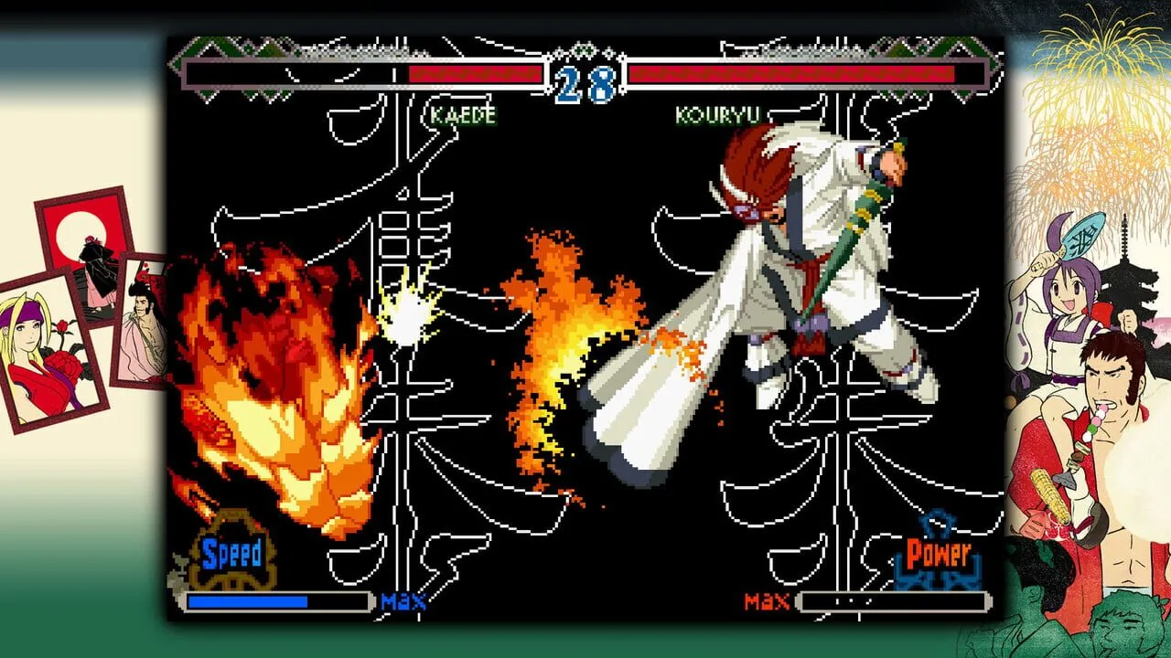 The Last Blade 2 gameplay on PlayStation Vita