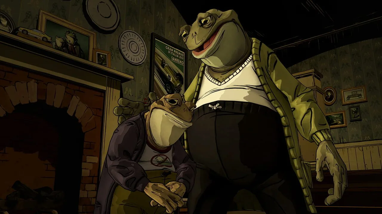 The Wolf Among Us gameplay on PlayStation Vita