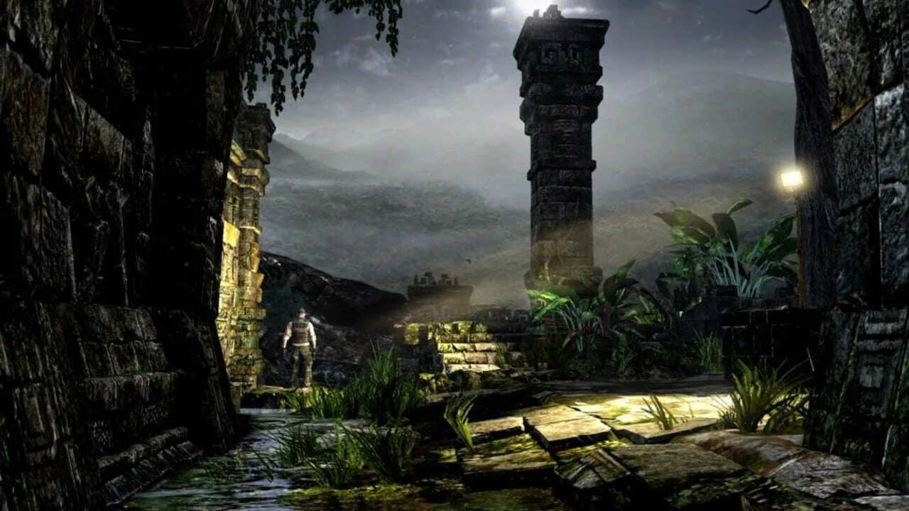 Uncharted: Golden Abyss gameplay on PlayStation Vita