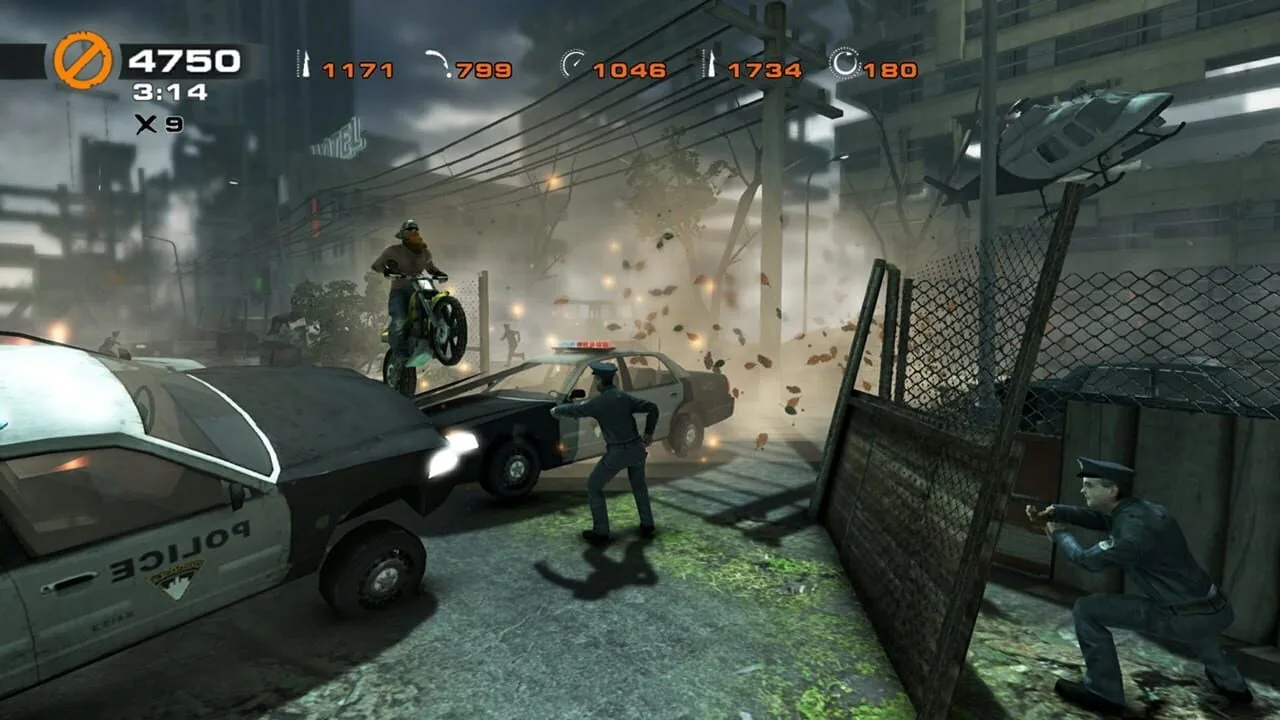 Urban Trial Freestyle gameplay on PlayStation Vita