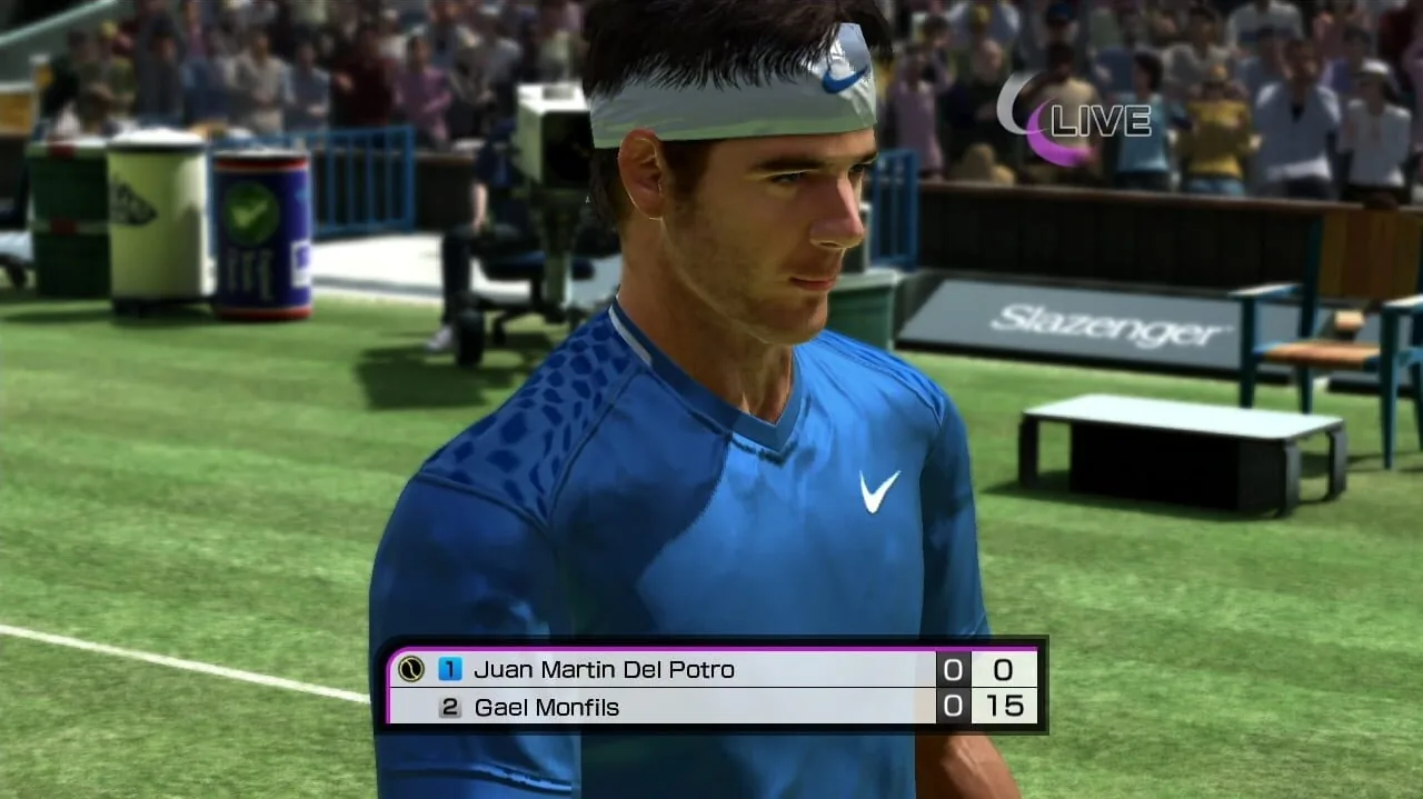 Virtua Tennis 4 gameplay on PlayStation Vita