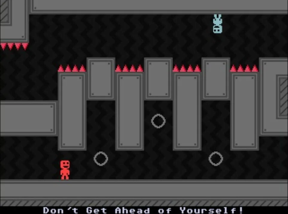 VVVVVV gameplay on PlayStation Vita