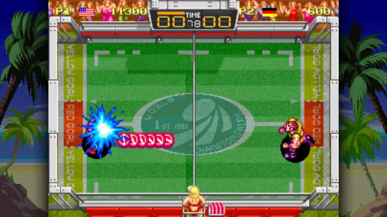 Windjammers screenshot 1