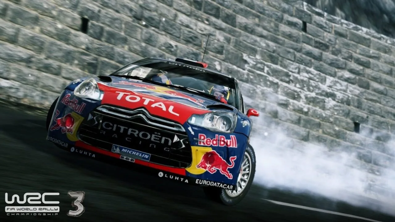 WRC 3: FIA World Rally Championship gameplay on PlayStation Vita