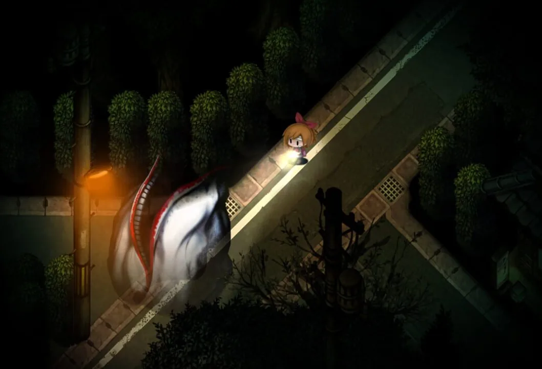 Yomawari: Midnight Shadows screenshot 1