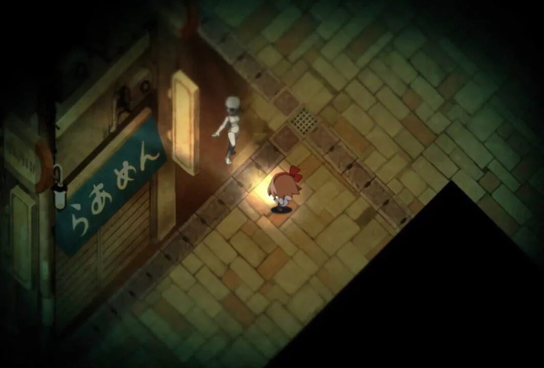 Yomawari: Night Alone gameplay on PlayStation Vita