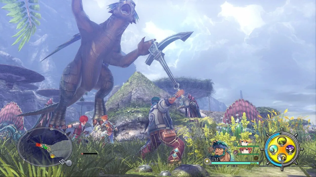 Ys VIII: Lacrimosa of Dana gameplay on PlayStation Vita