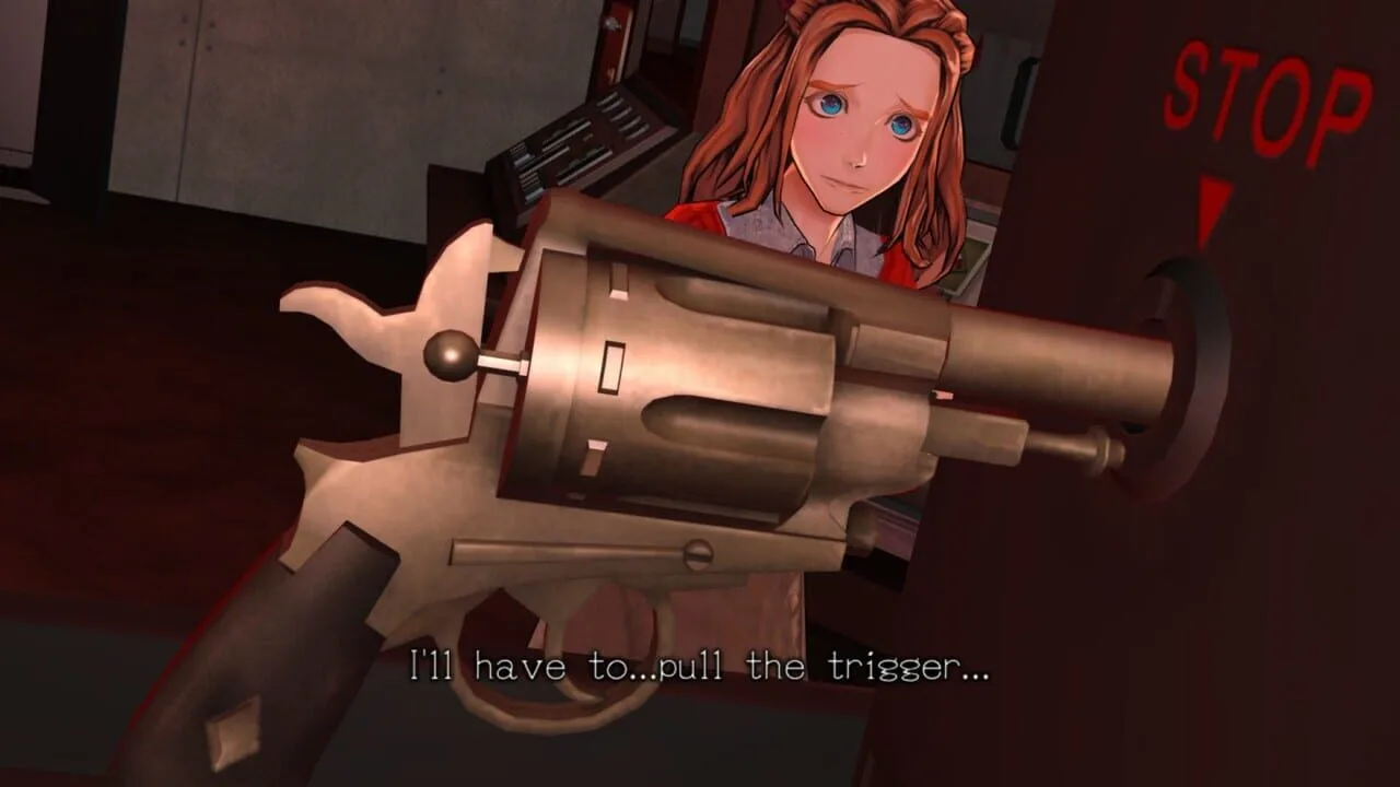 Zero Time Dilemma gameplay on PlayStation Vita