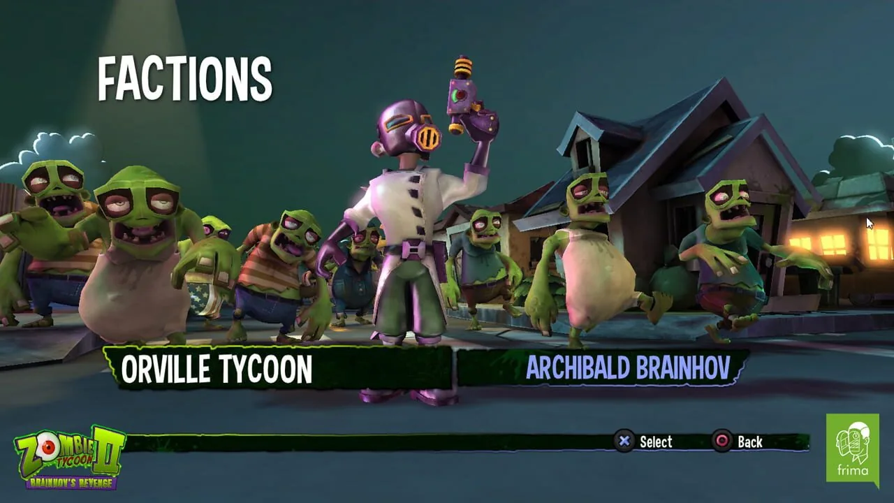 Zombie Tycoon 2: Brainhov's Revenge gameplay on PlayStation Vita