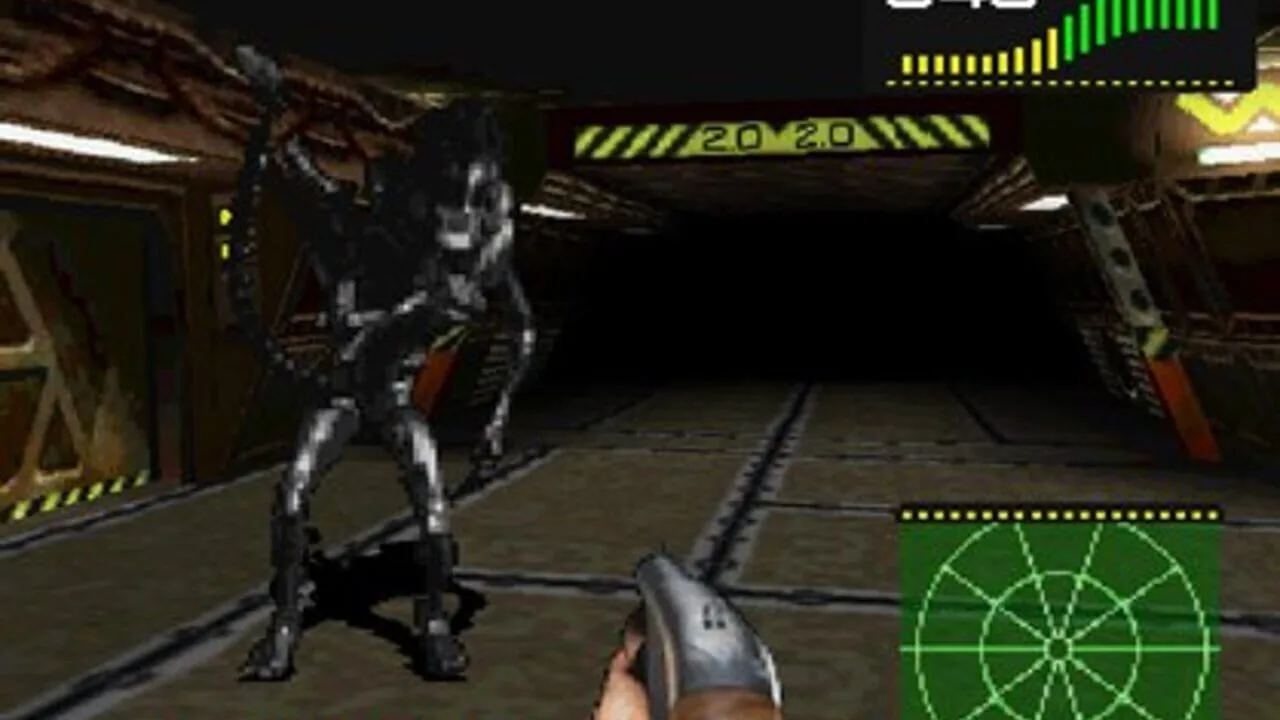 Alien Trilogy gameplay on PlayStation