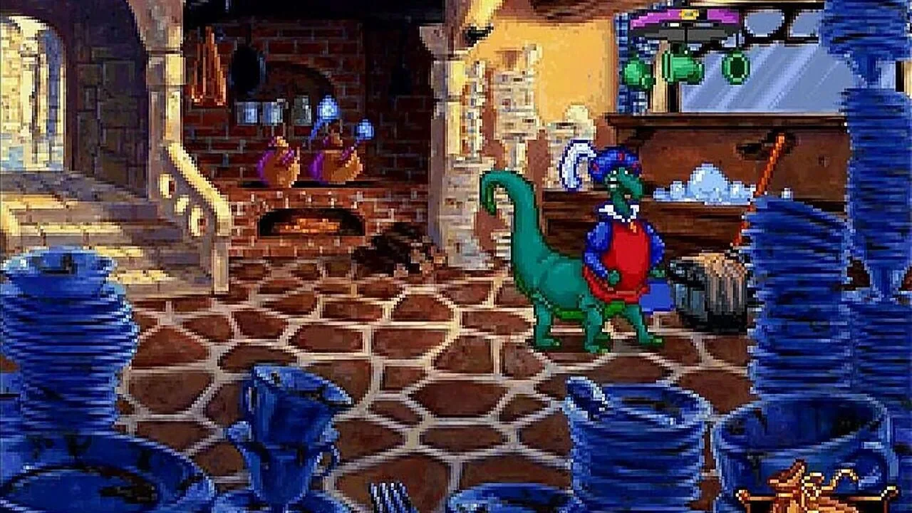 Blazing Dragons gameplay on PlayStation