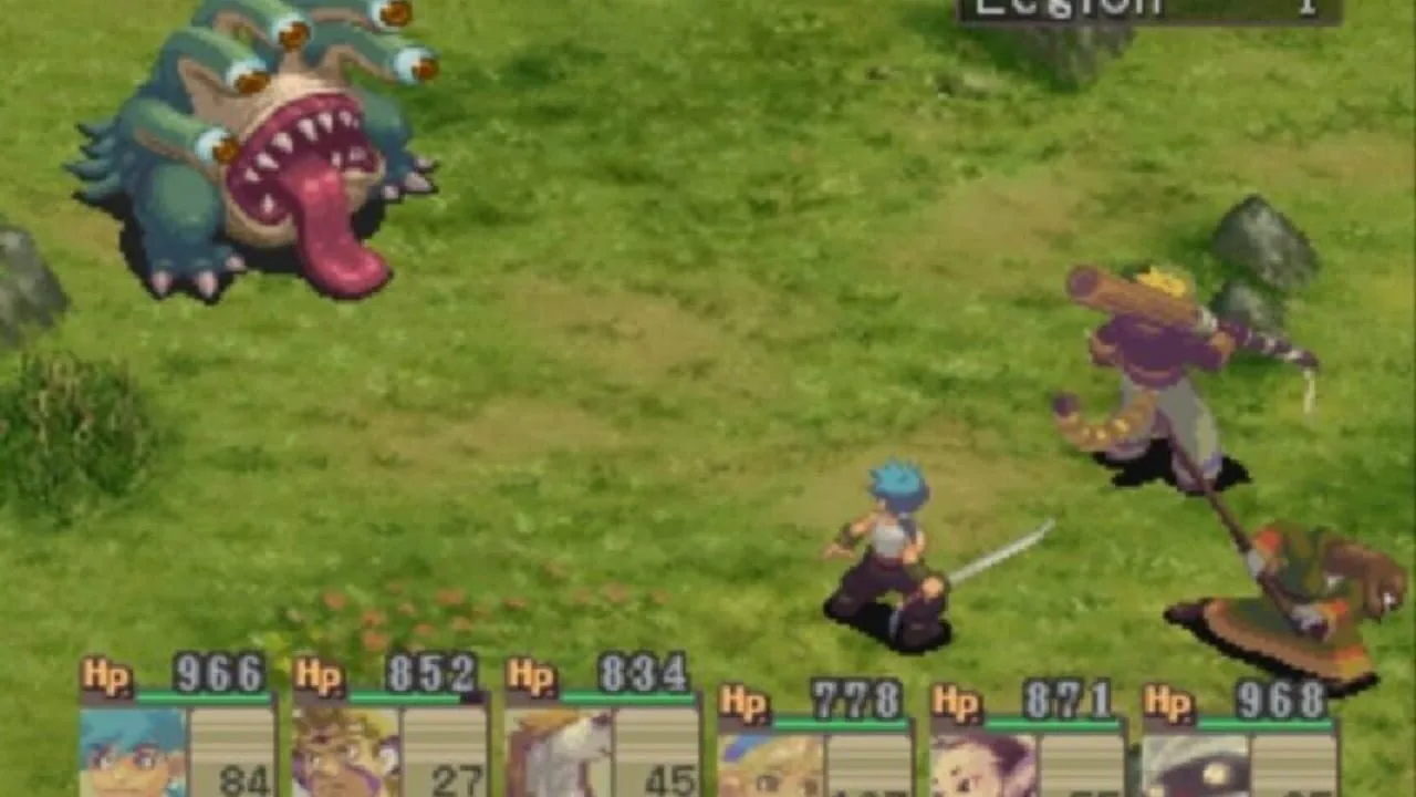 Breath of Fire IV gameplay on PlayStation