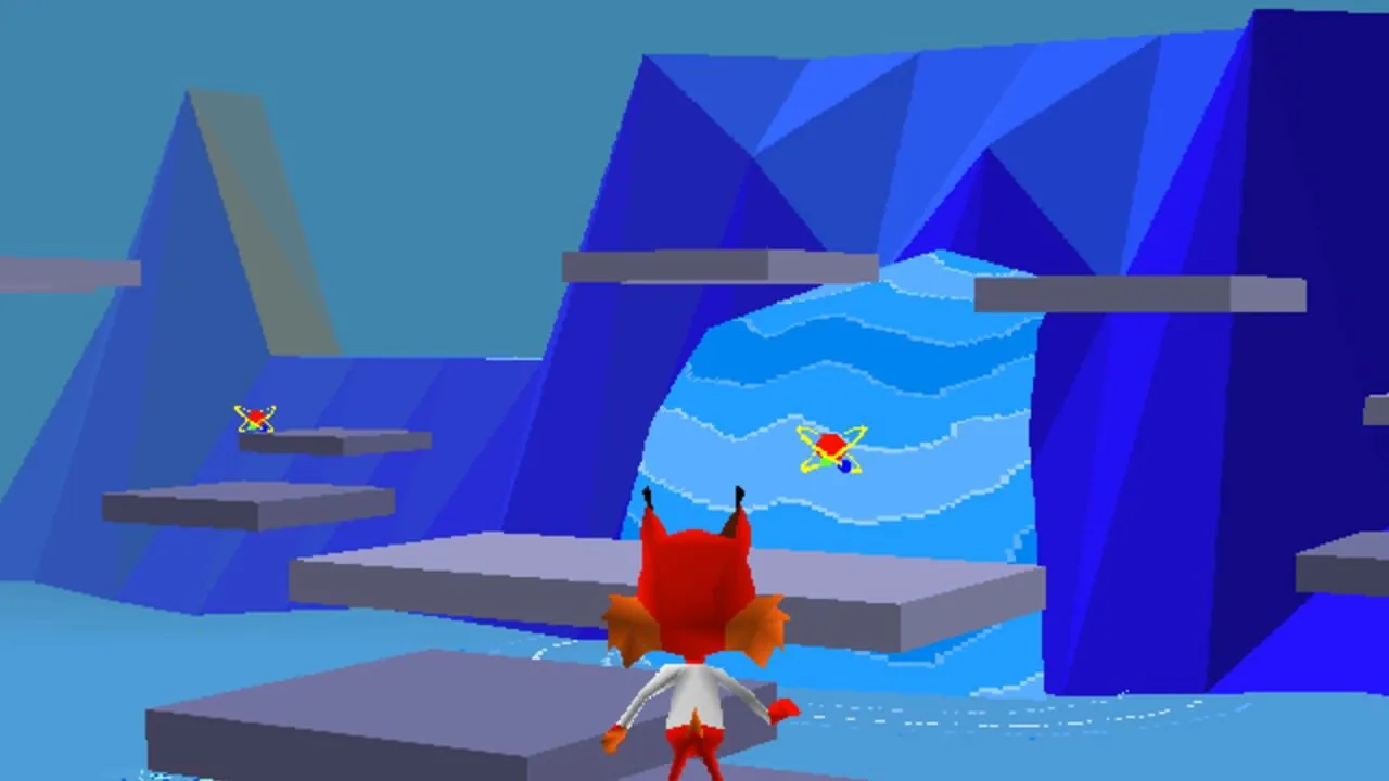 Bubsy 3D gameplay on PlayStation