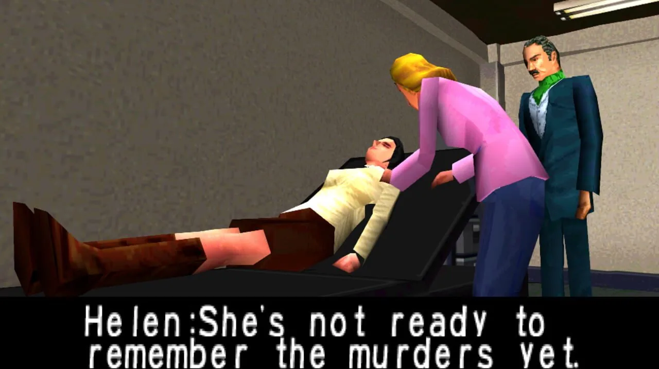 Clock Tower gameplay on PlayStation