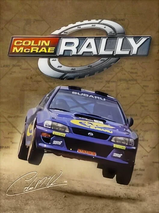 Colin McRae Rally box art