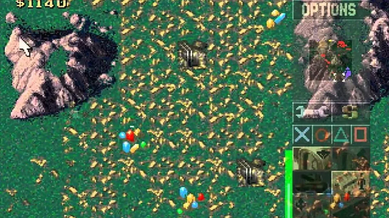 Command & Conquer: Red Alert - Retaliation gameplay on PlayStation