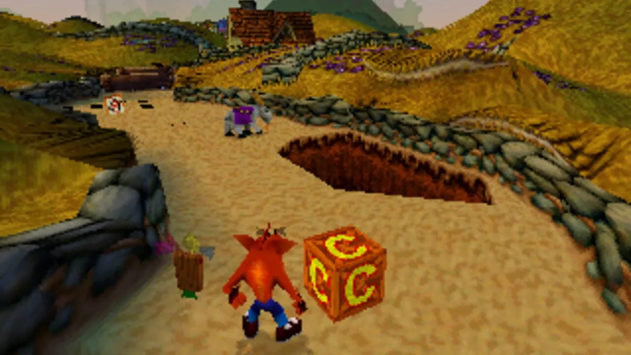Crash Bandicoot: Warped screenshot 1