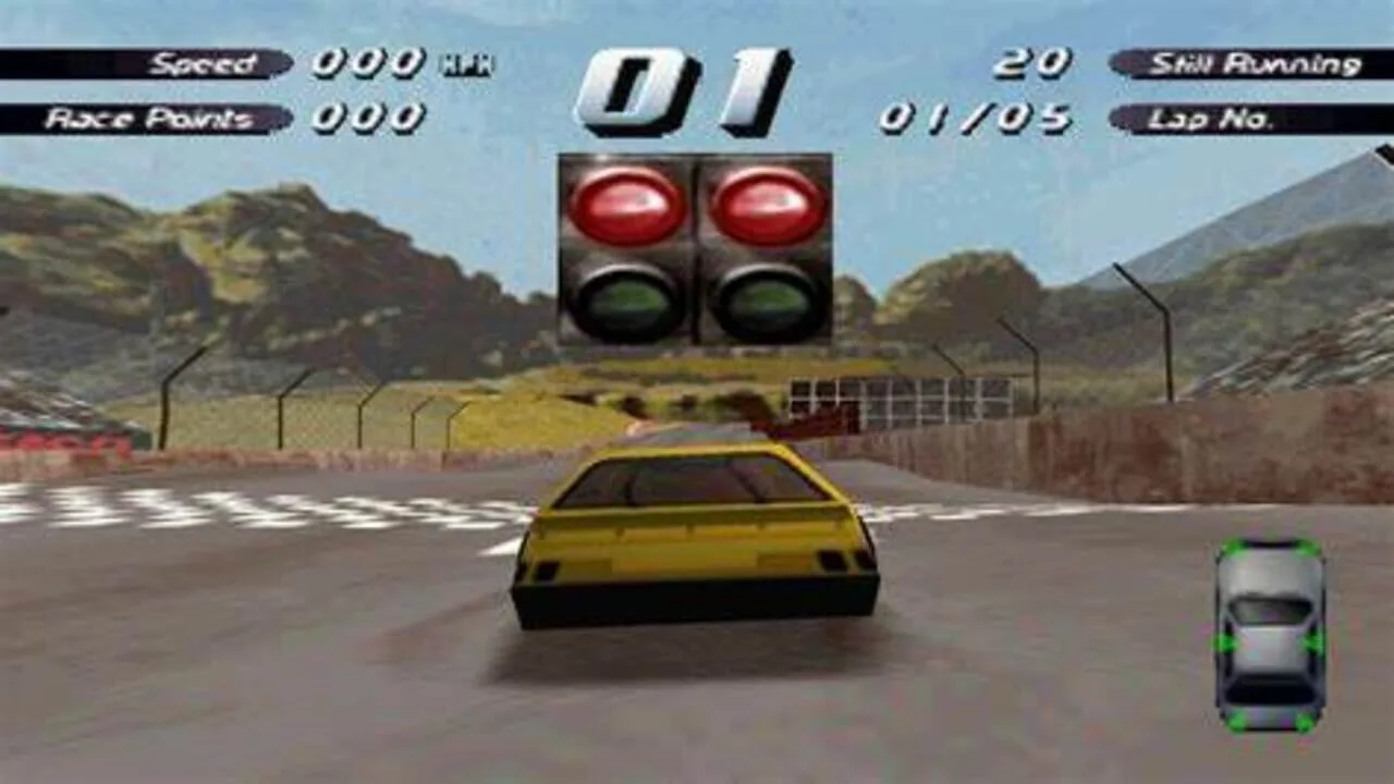 Destruction Derby 2 gameplay on PlayStation