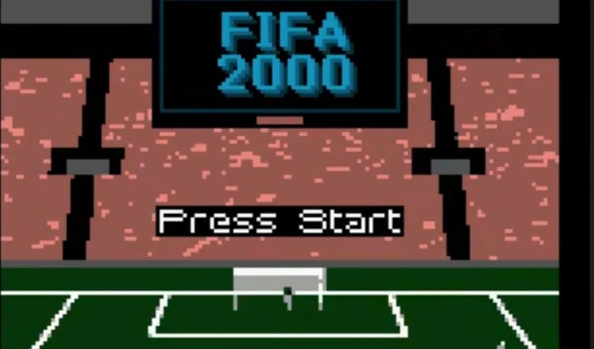 FIFA 2000 gameplay on PlayStation