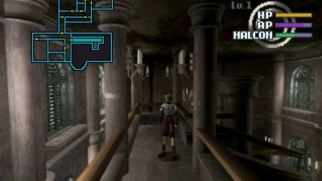 Galerians gameplay on PlayStation