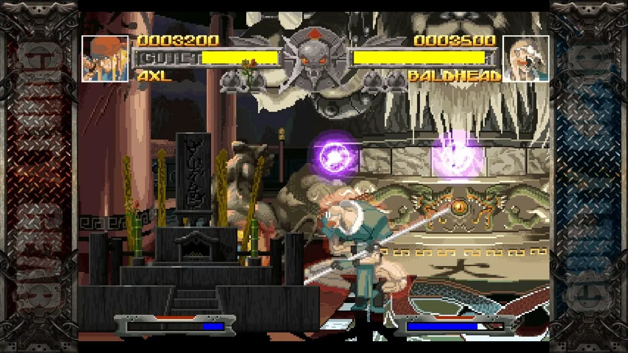 Guilty Gear gameplay on PlayStation