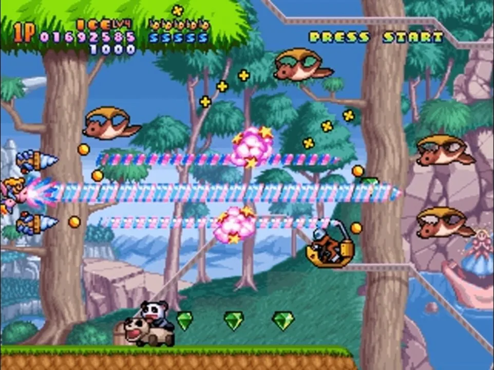 Harmful Park gameplay on PlayStation