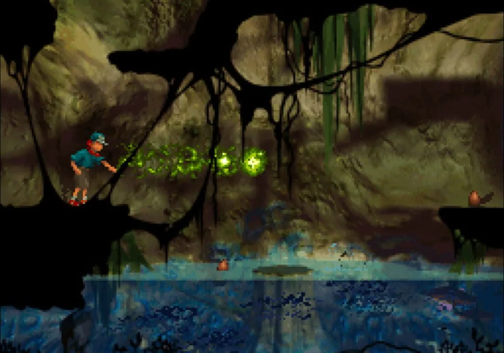 Heart of Darkness gameplay on PlayStation