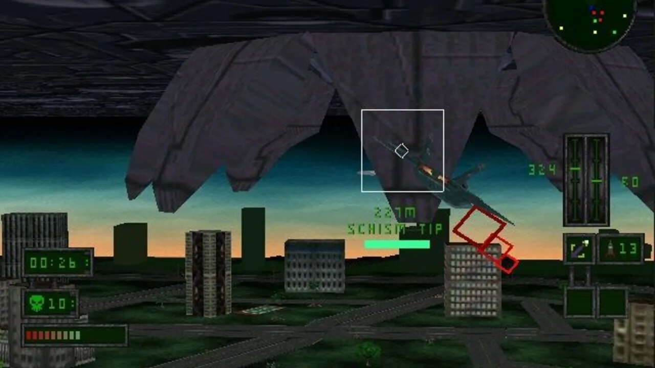 Independence Day gameplay on PlayStation