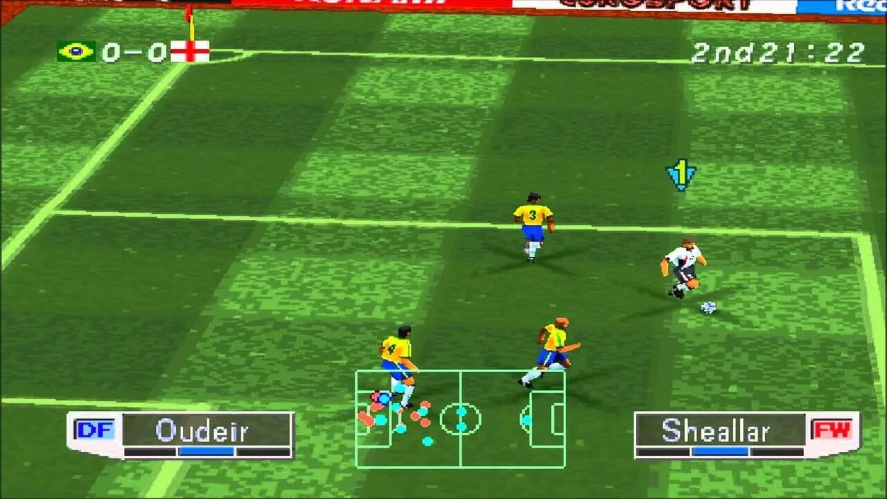 International Superstar Soccer Pro 98 gameplay on PlayStation