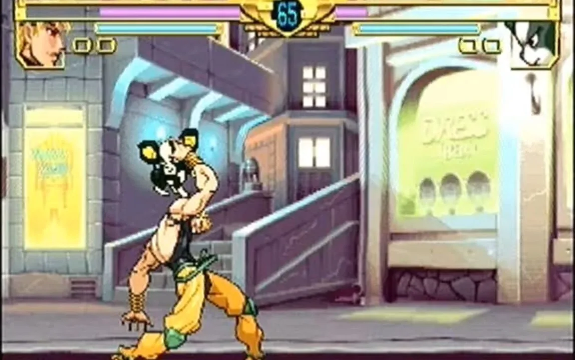 JoJo's Bizarre Adventure gameplay on PlayStation