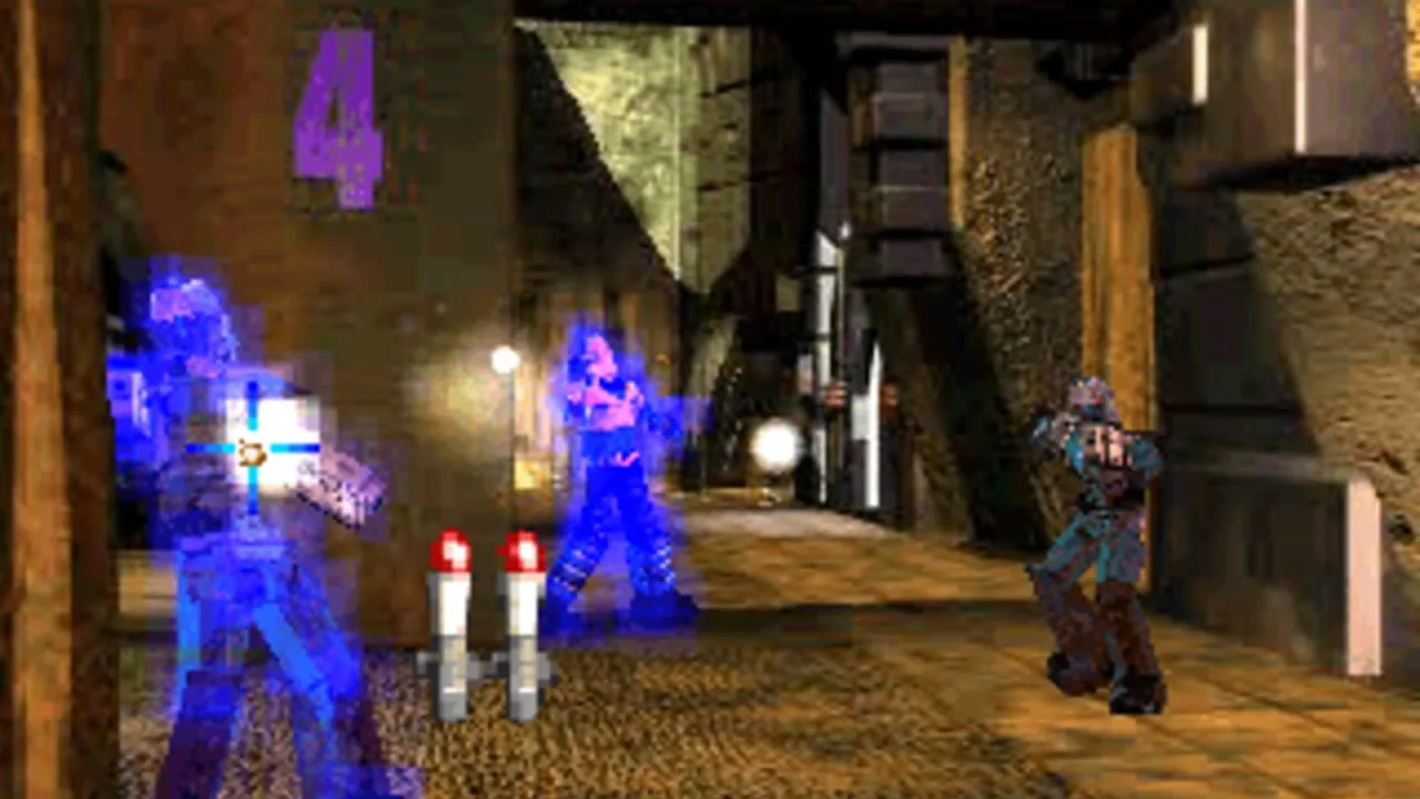 Judge Dredd gameplay on PlayStation